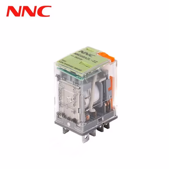 Power Relays NNC68AZL-2Z(LY2) Relay Base PTF08A3 with TEST Button