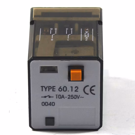 12V DC General Purpose Wholesale 220 VAC Electromagnetic Relay