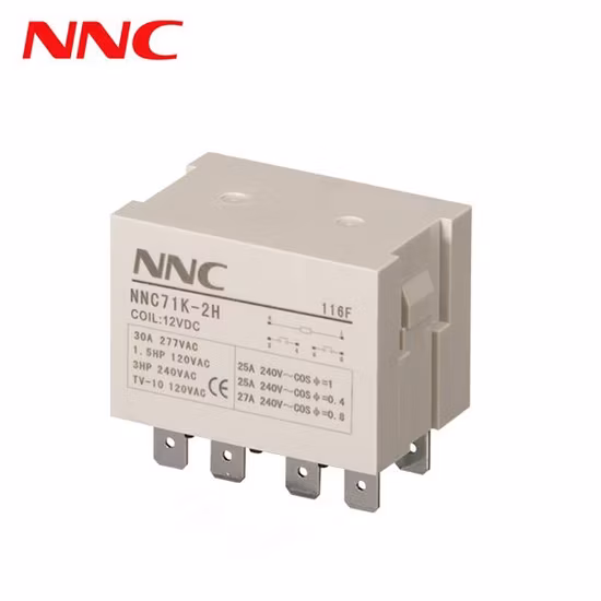 Power Relay Nnc71K (JQX-116F) for Air Condition Compressor Button