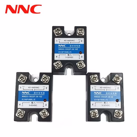 Single Phase Mini SSR NNG5-1 5A 10A 15A Solid State Relays DC to AC