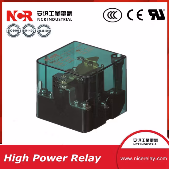 UL Jqx-62f 1z 12VDC 24VDC 100A Relay Electromagnetic Electrical Power Relay