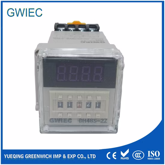 High Quality Mini Time Delay Relay Dh48s-S 12V 8pin with Base