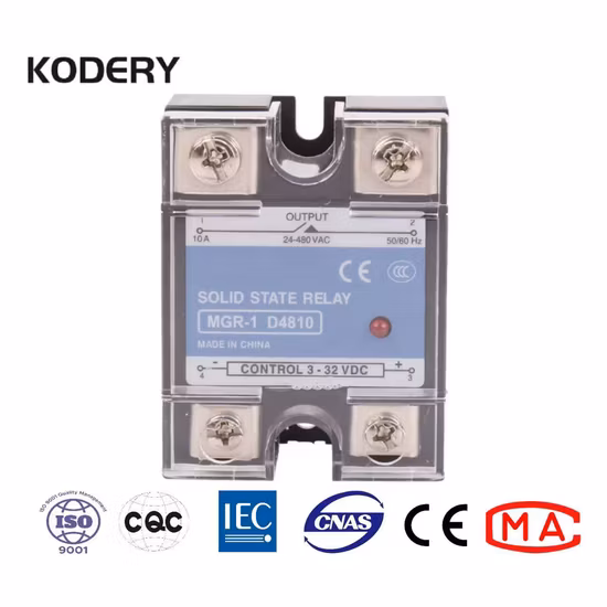 Kodery Electric SSR-10da 12V Solid State Relay Solid State Variable Relay Solid State Relay