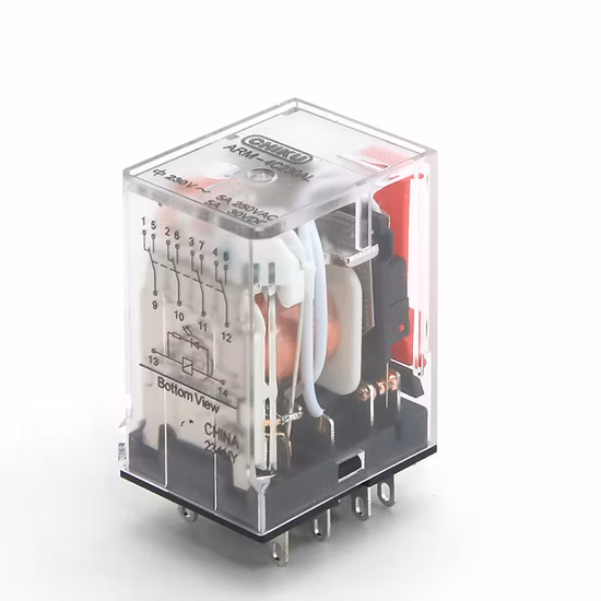 Interface Relay and Universal Relay Jqx-60f 60A 40AMP DC 12V 24V 1channel Industrial Control Relay