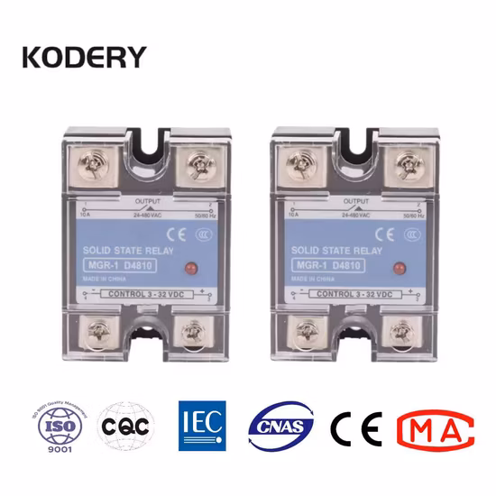Kodery Electric SSR-10da 12V Solid State Relay Solid State Variable Relay Solid State Relay