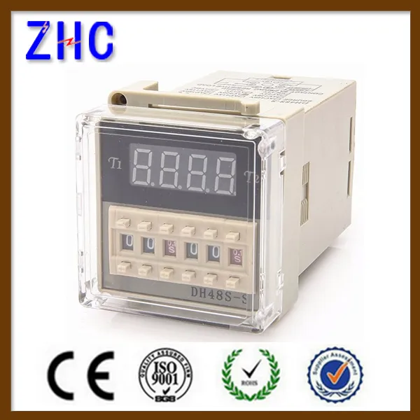 Factory Price Switch Subtract Counter Dh48s-S/1z/2z Electronic Spdt Timer Digital Relay Dh48s