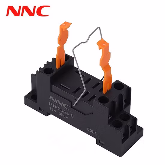 Power Relays NNC68AZL-2Z(LY2) Relay Base PTF08A3 with TEST Button