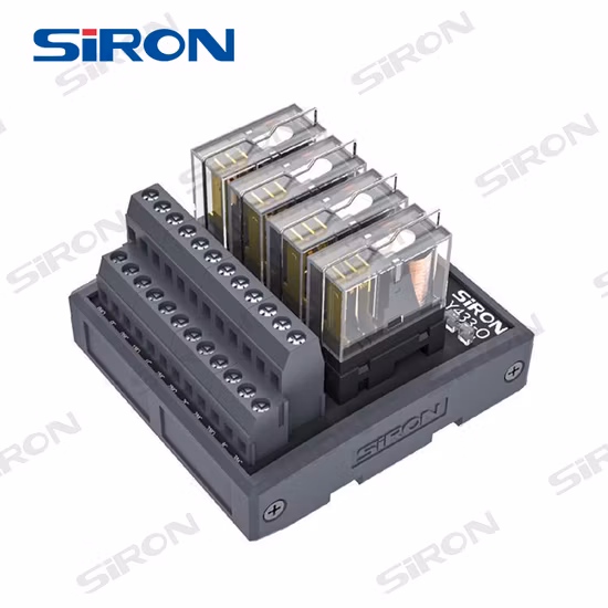Siron Y433-O 4-Bit 2c Omron Relay Module Input NPN/PNP DC24V Power Relay