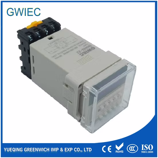 High Quality Mini Time Delay Relay Dh48s-S 12V 8pin with Base