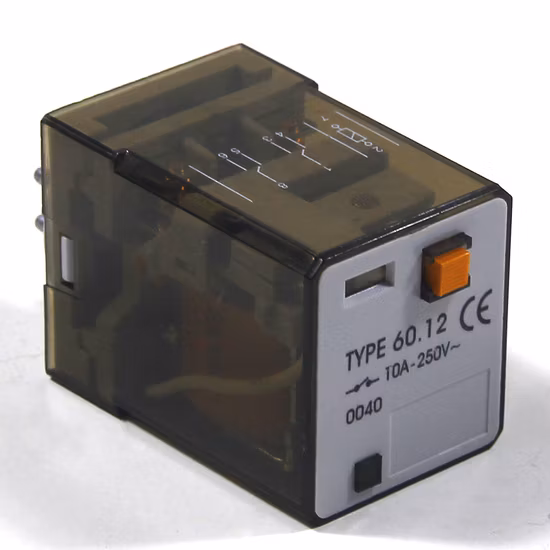 12V DC General Purpose Wholesale 220 VAC Electromagnetic Relay