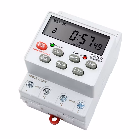 Js14p AC 50Hz 24V 36V 220V 380V Relé de tempo digital eletrônico